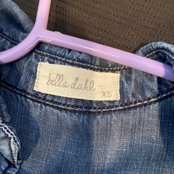 bella dahl Denim Jean top - Picture 9 of 9